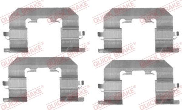 Accessory Kit, disc brake pad